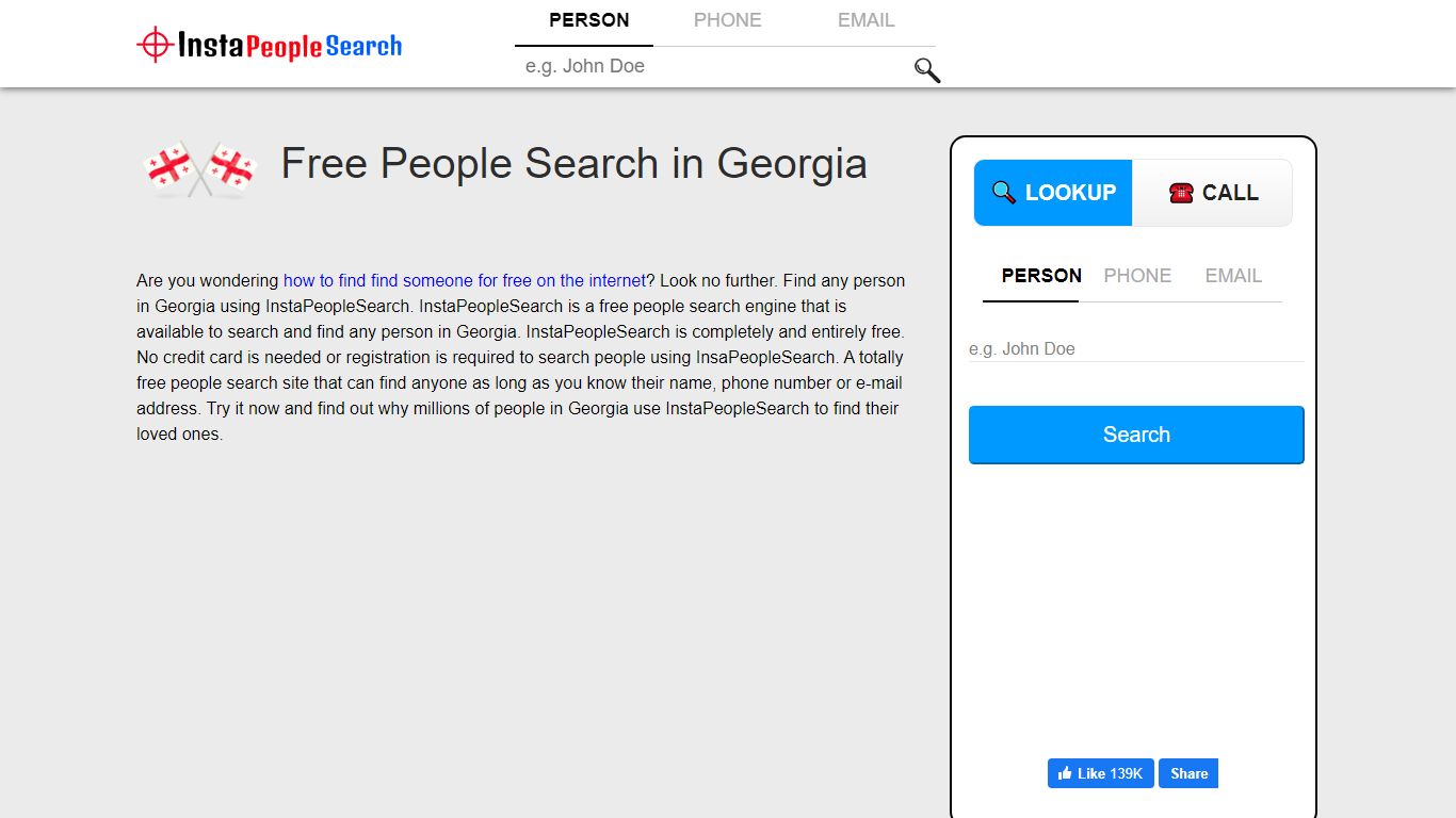Free People Search for Georgia | Georgia People Finder ...